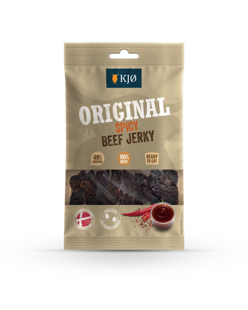 KJØ ORIGINAL Spicy Beef Jerky 60g
