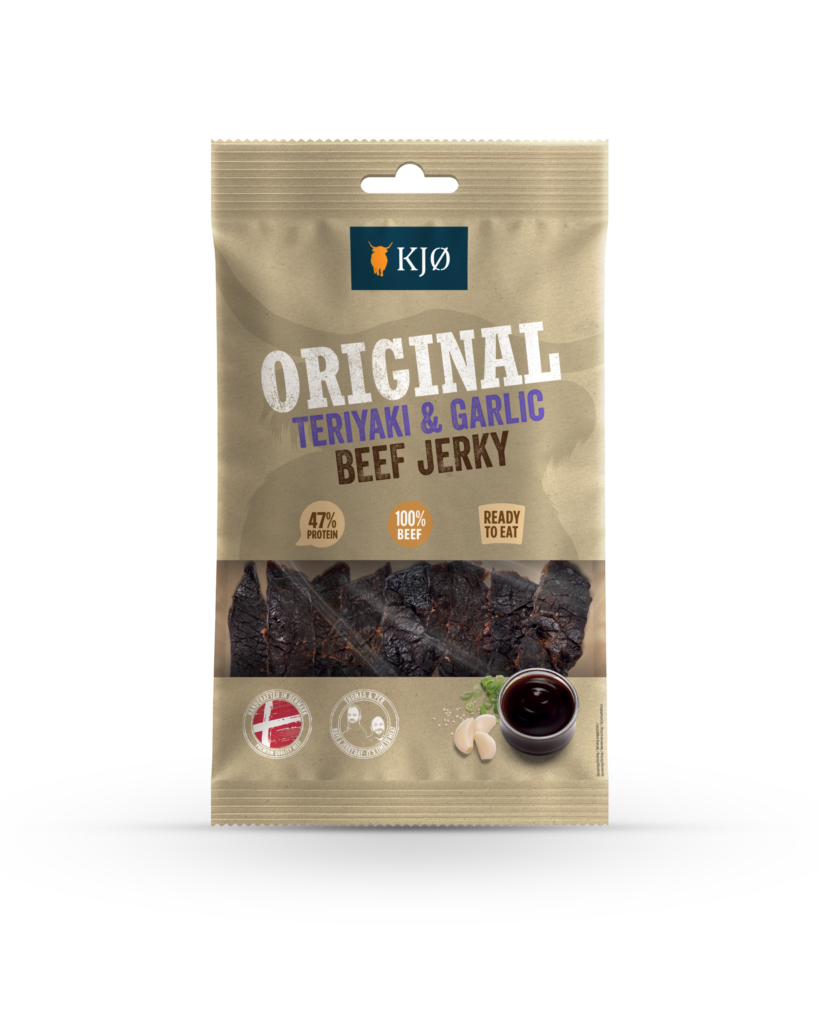 KJØ ORIGINAL Teriyaki Beef Jerky 60g