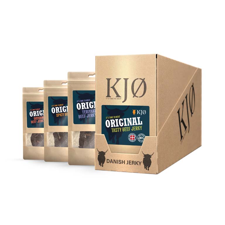 KJØ_ORIGINAL_KOLLI_LUKKET ORIGINAL Beef Jerky 15 x 60g