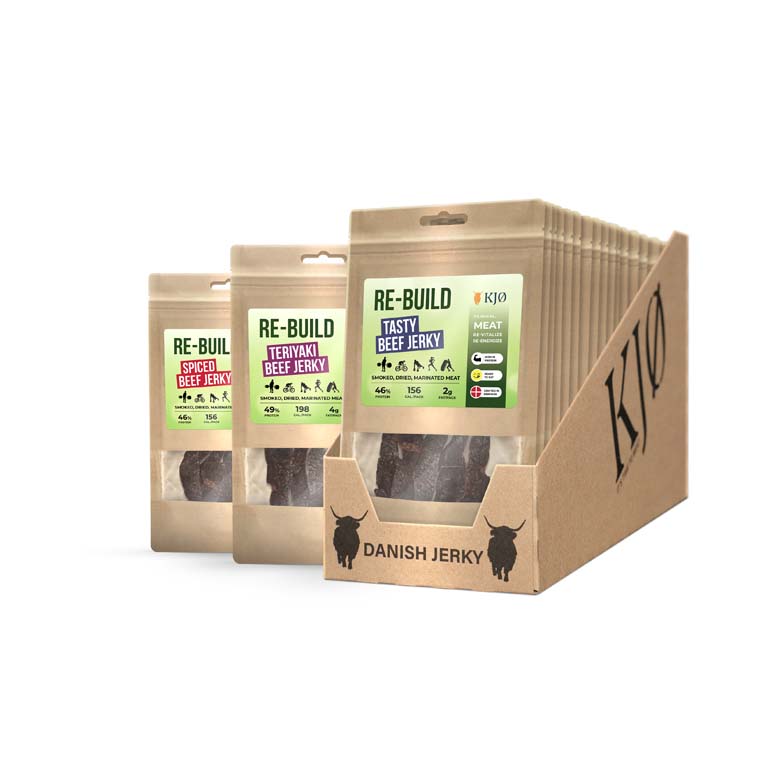 KJØ RE-BUILD Beef Jerky Mix KJØ RE-BUILD Beef Jerky Mix