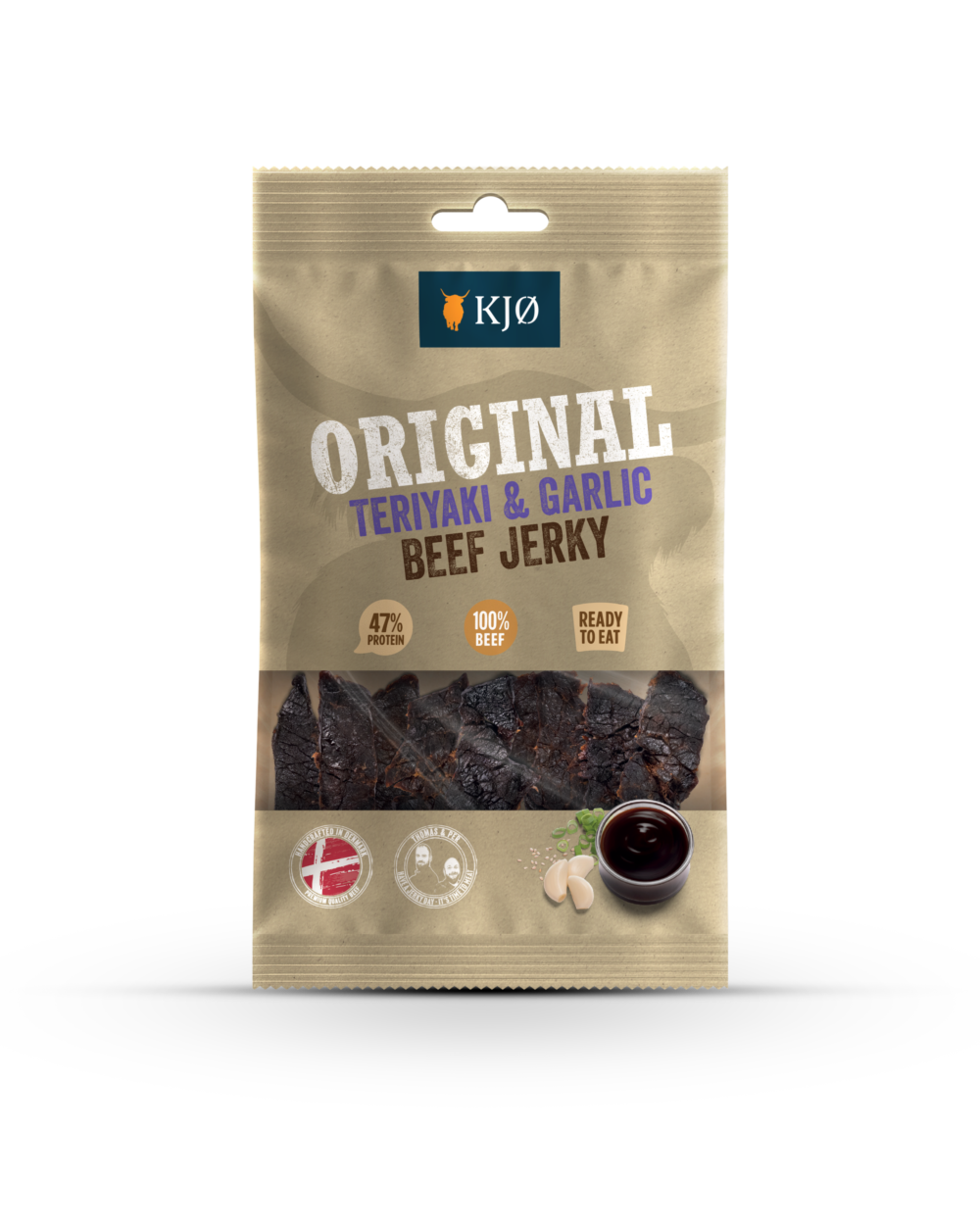 Teryiaki Original Teryiaki and Garlic - KJØ Beef Jerky